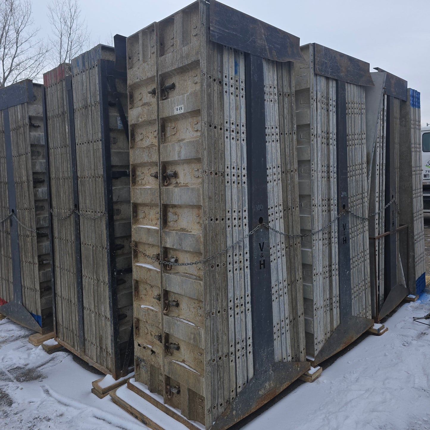 9' Set of Smooth Western Aluminum Concrete Forms