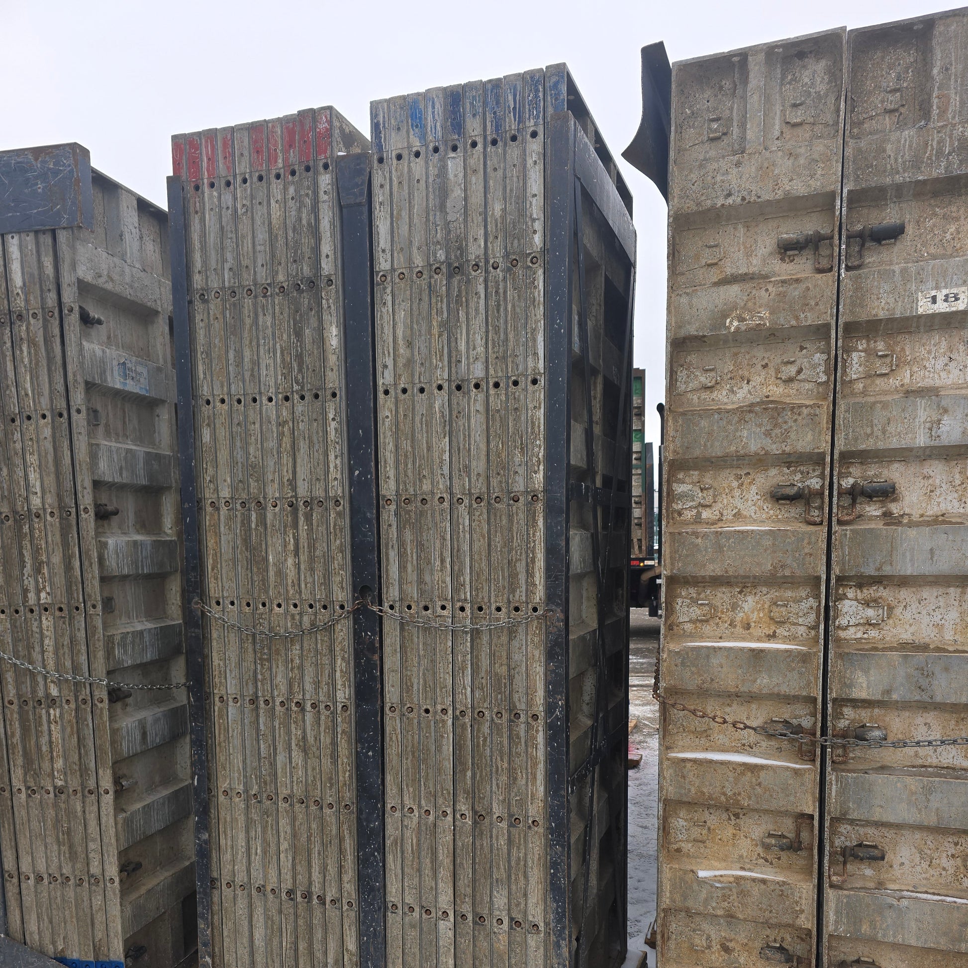 9' Set of Smooth Western Aluminum Concrete Forms