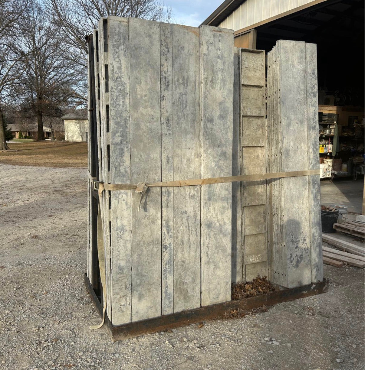 8' Set of Smooth Western Aluminum Concrete Forms