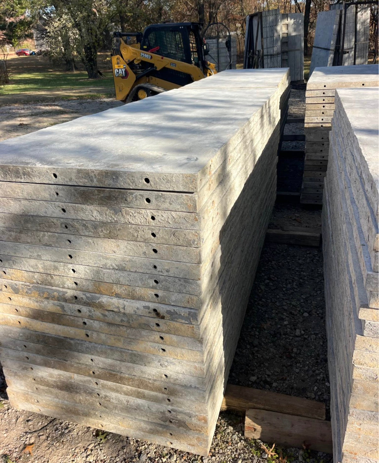 8' Set of Smooth Western Aluminum Concrete Forms