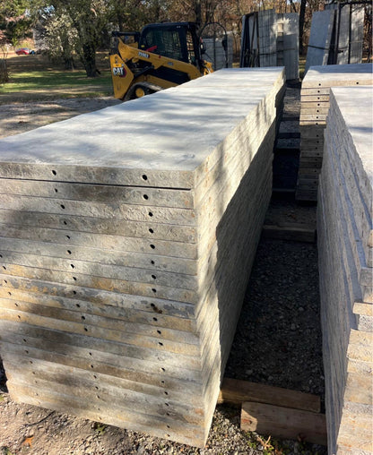 8' Set of Smooth Western Aluminum Concrete Forms