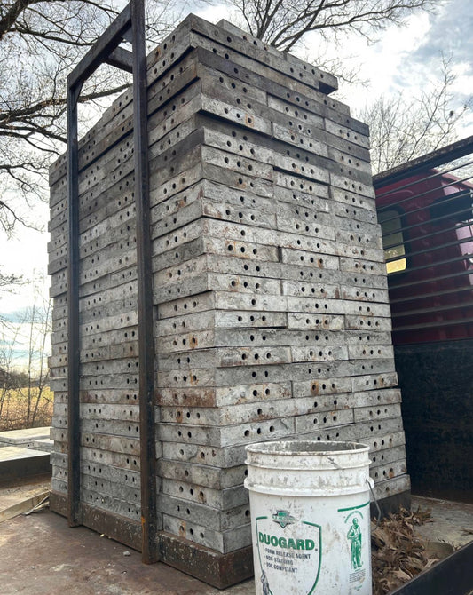 Set of 1' Cap Concrete Forms