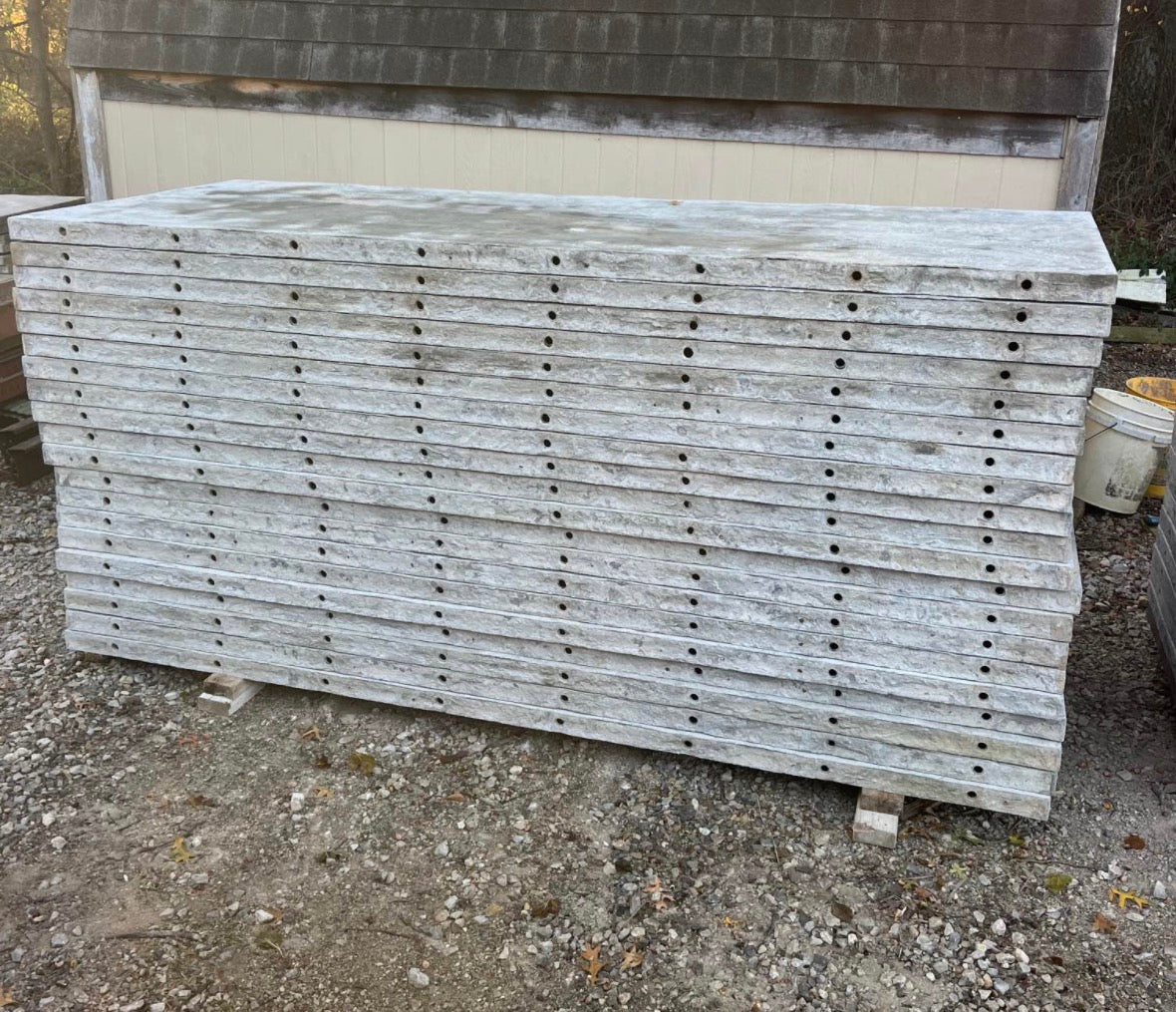 8' Set of Smooth Western Aluminum Concrete Forms