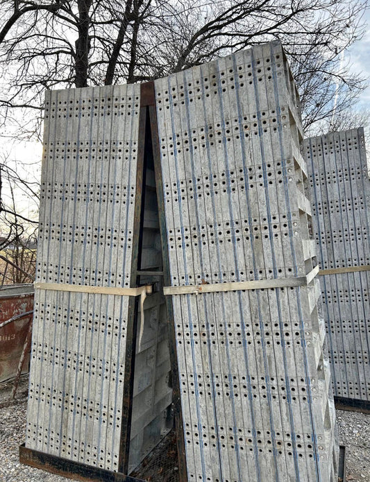 36" x 9' Smooth Western Elite Aluminum Concrete Forms