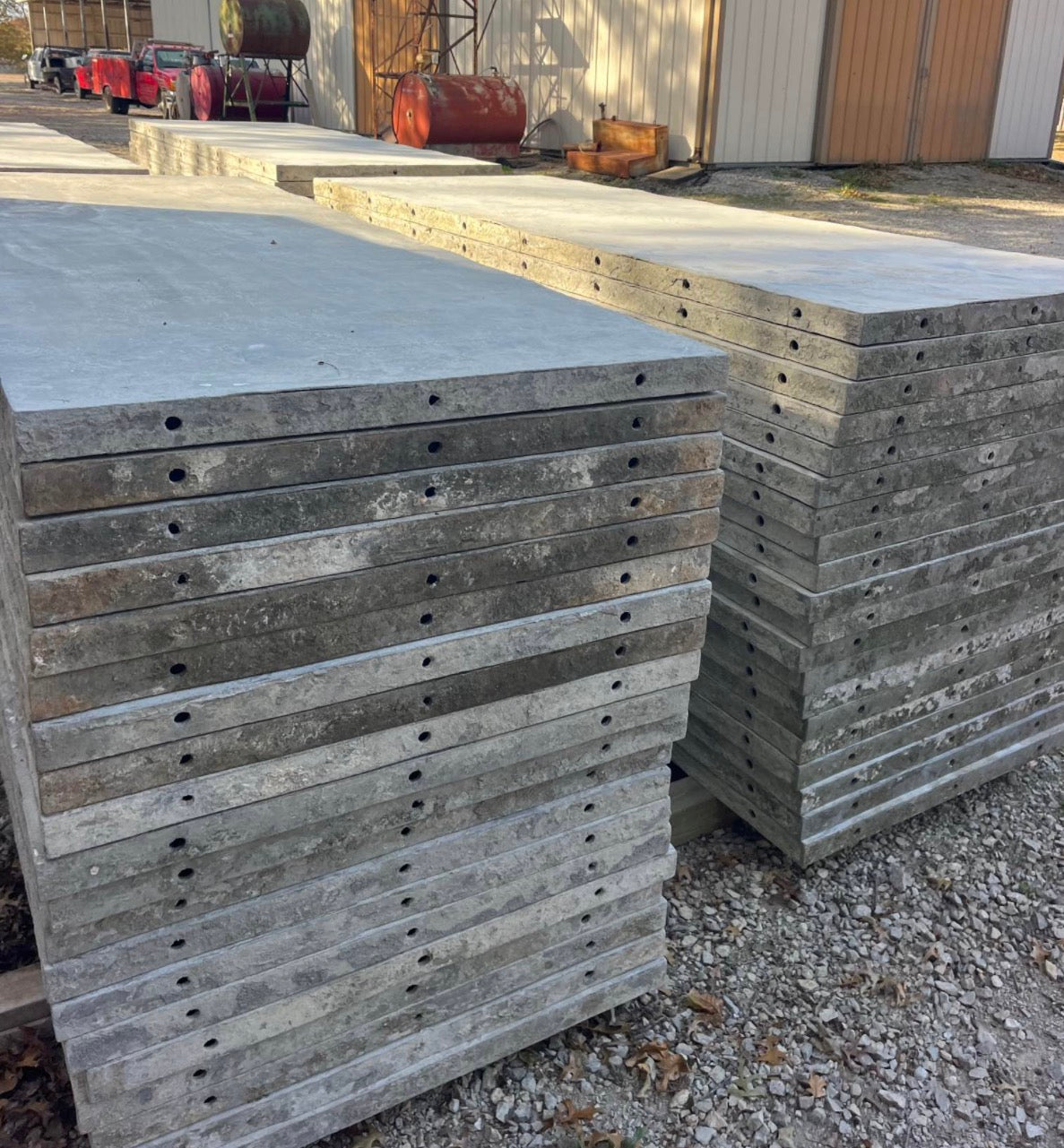 8' Set of Smooth Western Aluminum Concrete Forms