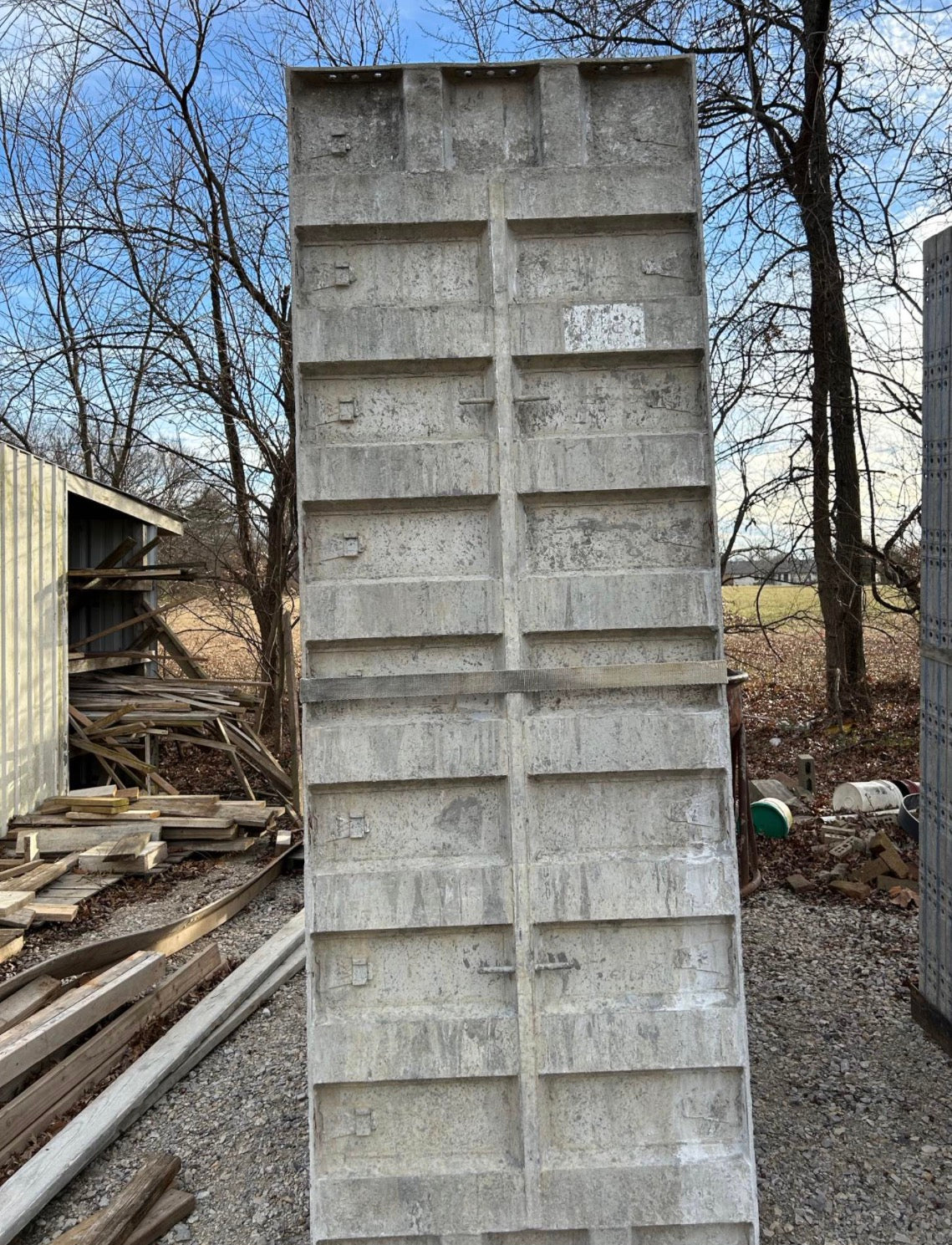 36" x 9' Smooth Western Elite Aluminum Concrete Forms