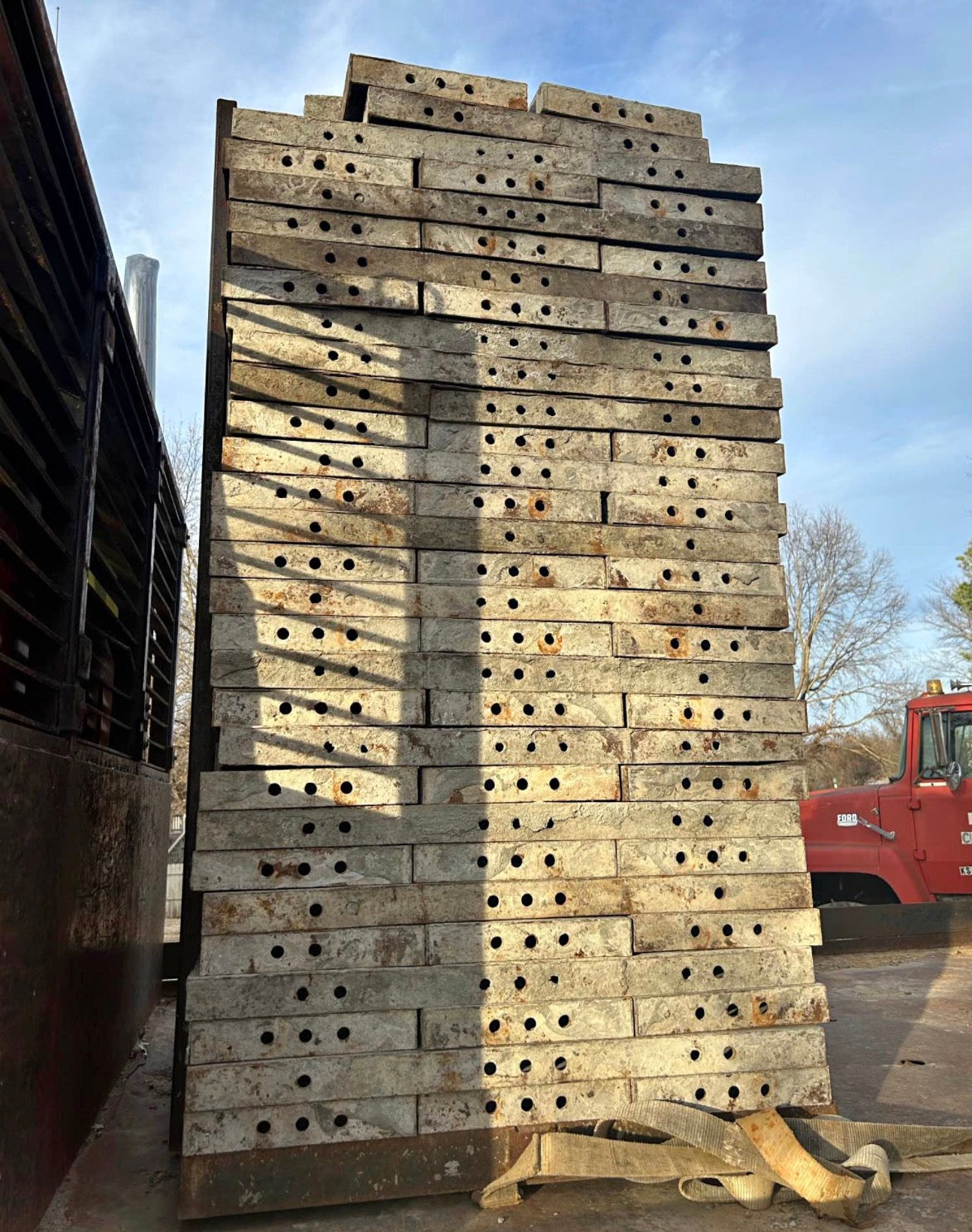 Set of 1' Cap Concrete Forms