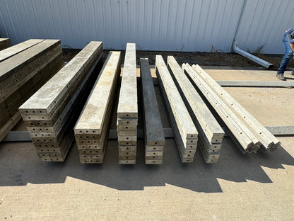 8' set of Wall-Ties Aluminum Concrete Forms