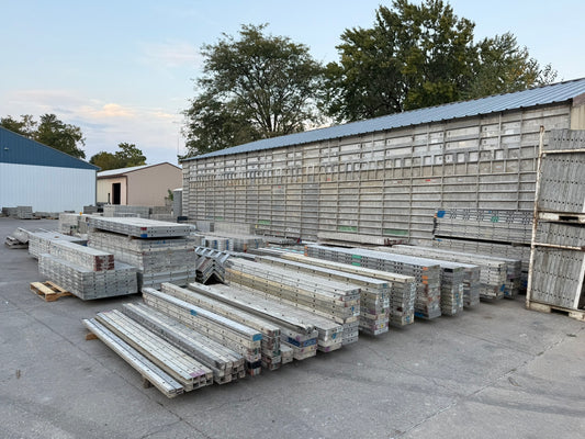 8' Vertibrick Aluminum Concrete Forms