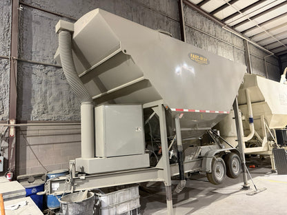 Fully Automated Concrete Block Manufacturing Line (MEC-140 ELEKTRO) + Robotic Palletizing + Wrapping + Batching & Mixing System