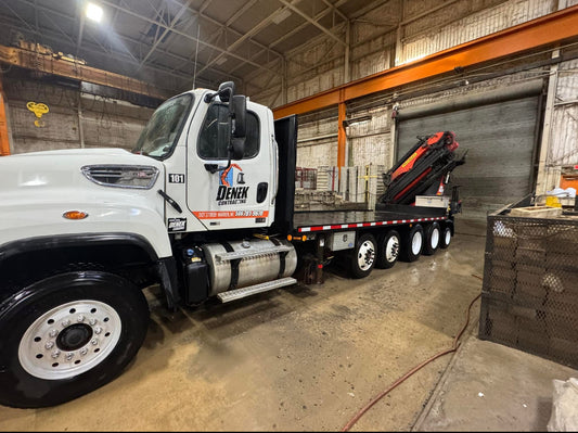 2012 Palfinger PK46002 EH-E Knuckle Boom on 2012 Freightliner 114-SD 12x4 Truck