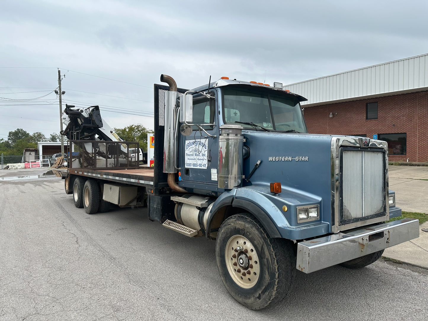 Western Star Boom Truck