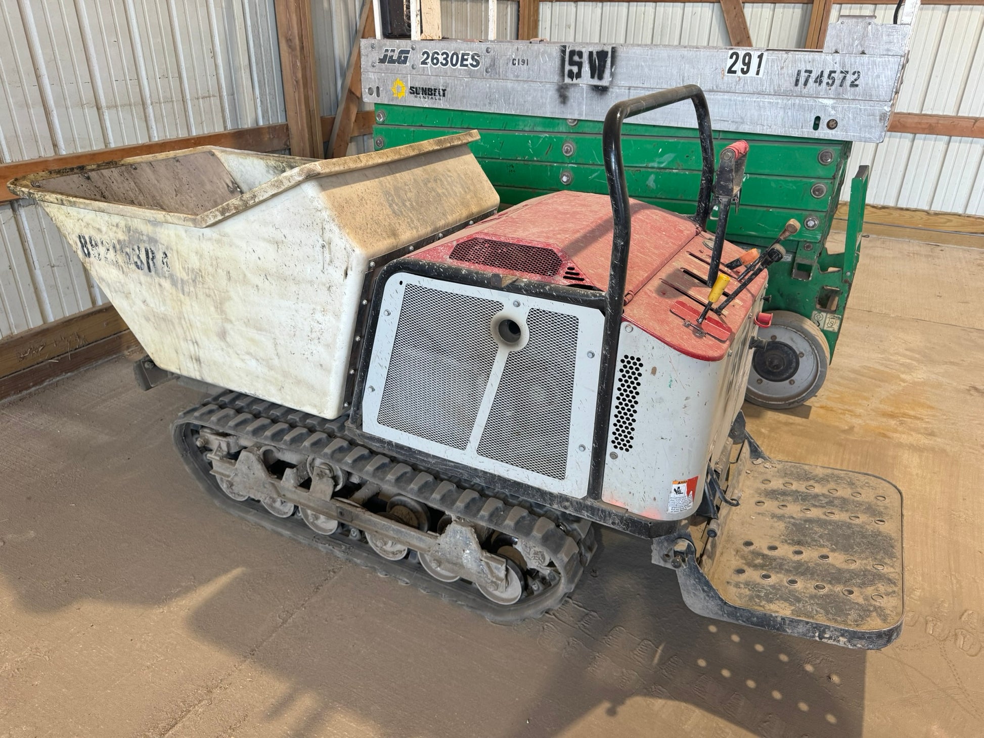 Tracked Concrete Buggy