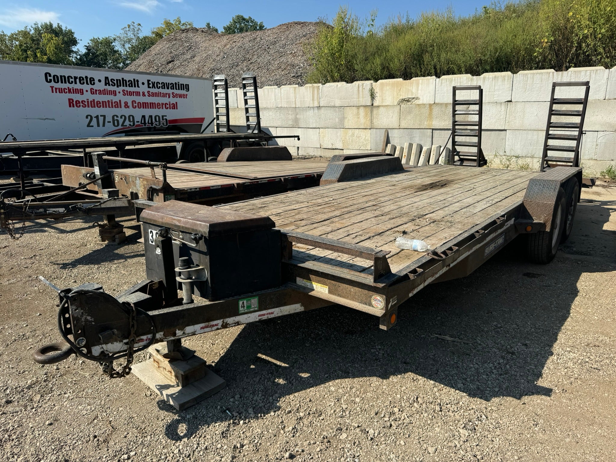 Tandem Axle Equipment Trailer