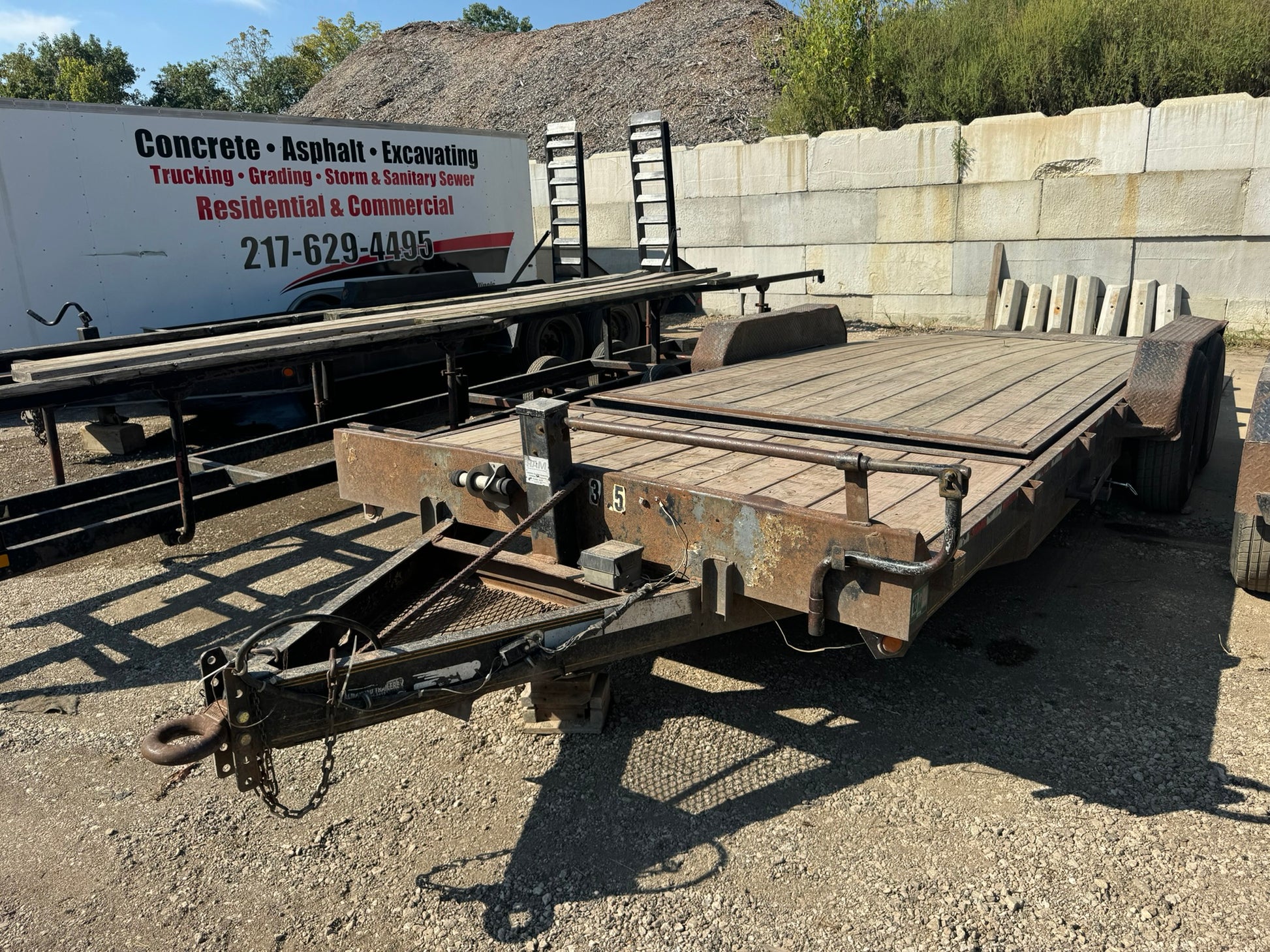 Tandem Axle Tilt Bed Trailer