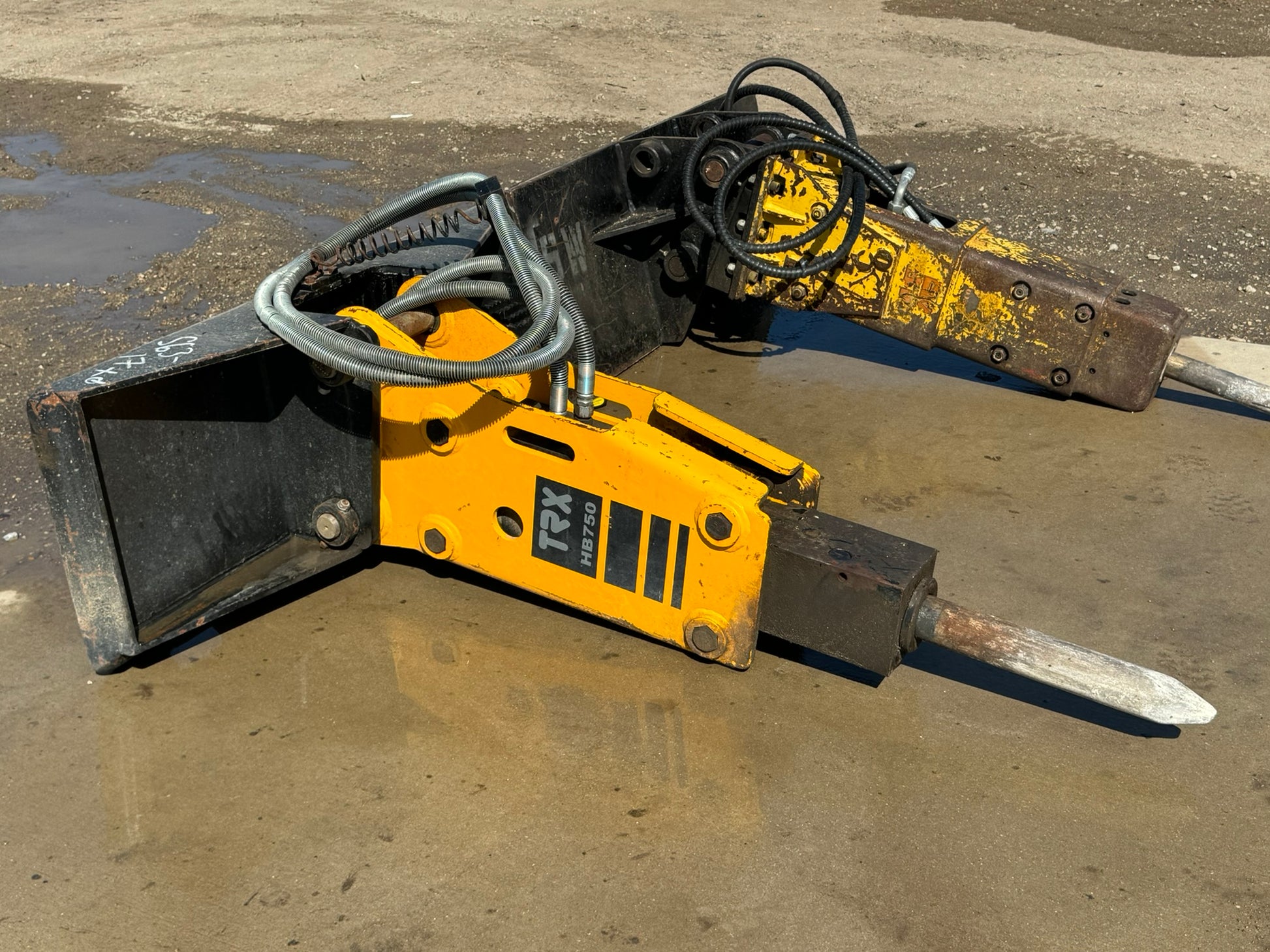 Hydraulic Hammer Skid Steer Attachment