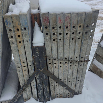 4' Set of Smooth Western Aluminum Concrete Forms