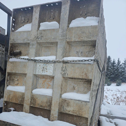 4' Set of Smooth Western Aluminum Concrete Forms