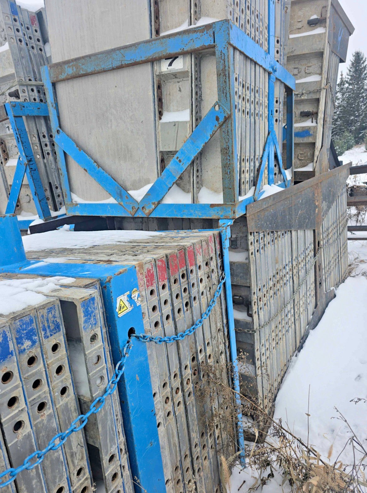 4' Set of Smooth Western Aluminum Concrete Forms