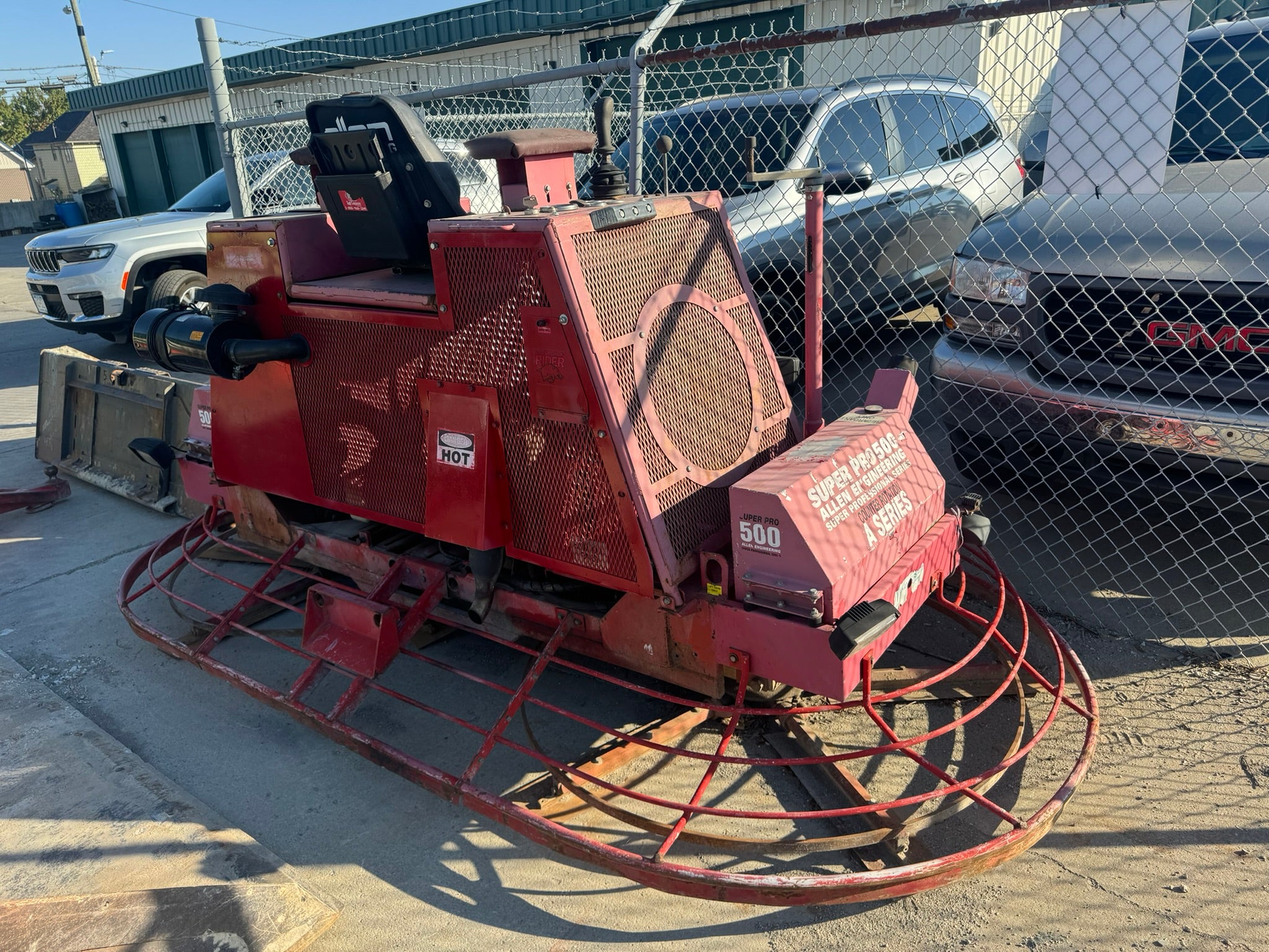 Ride-on Concrete Power Trowel