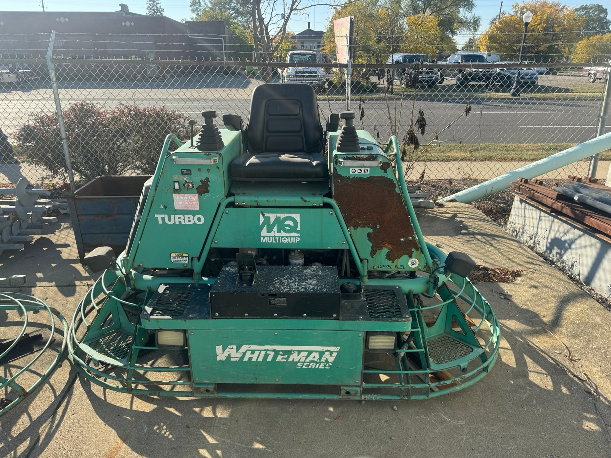 Ride-on Concrete Power Trowel