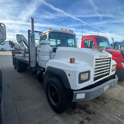 Mack Truck with PM 524 Knuckle Boom