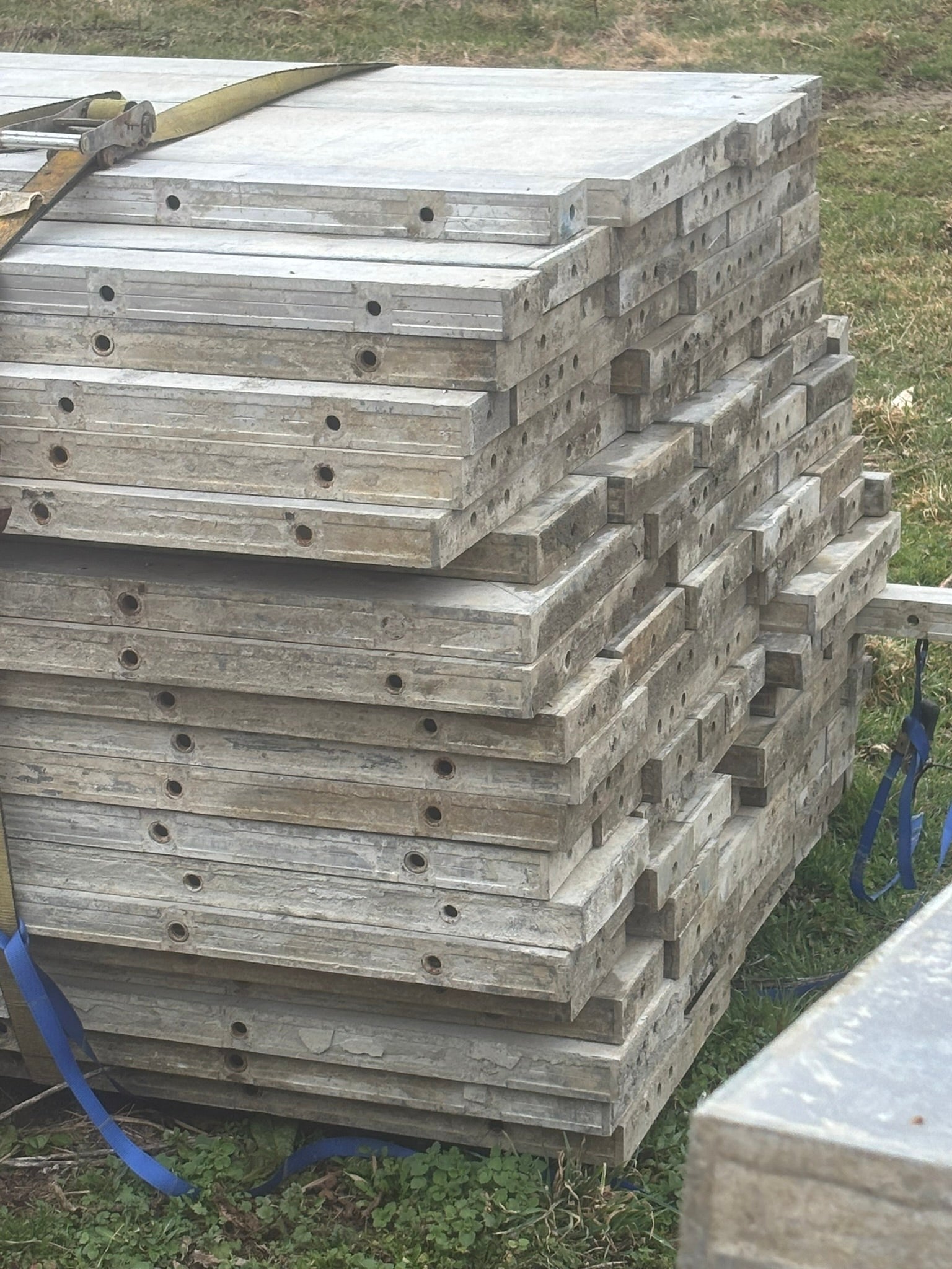 9' Set of Smooth Aluminum Concrete Forms 