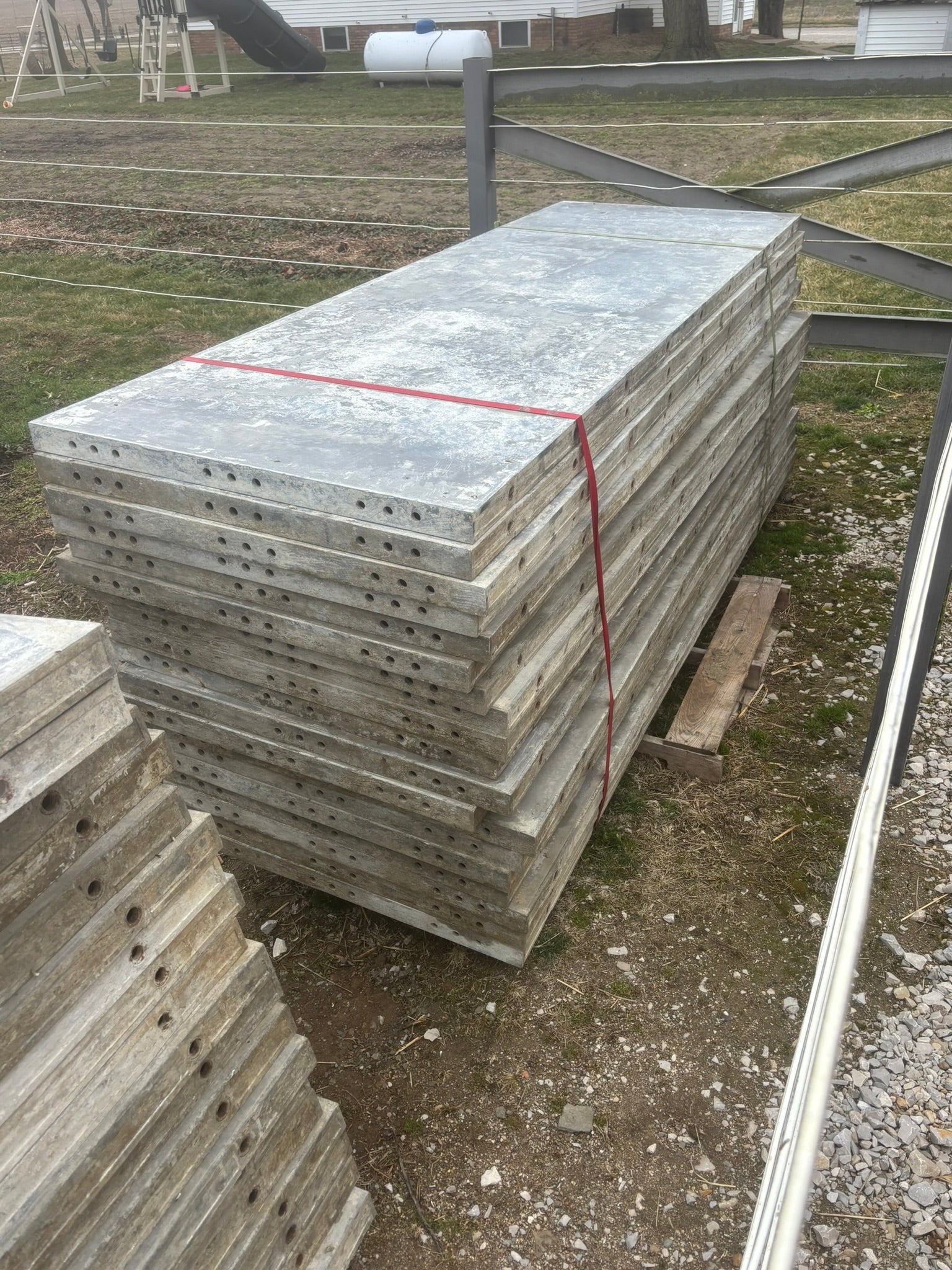 9' Set of Smooth Aluminum Concrete Forms 