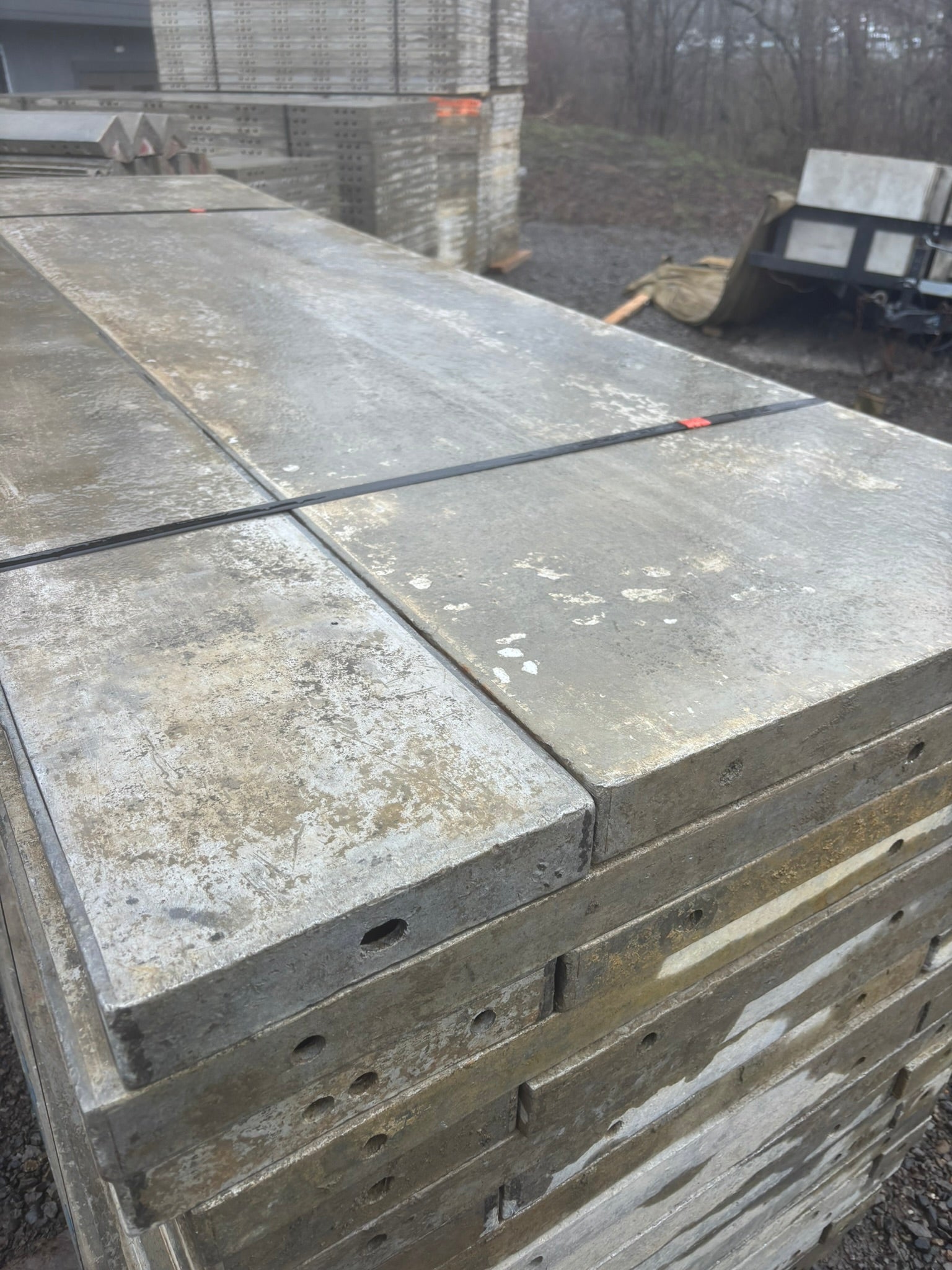 9' Set of Western Elite, Smooth Aluminum Concrete Forms