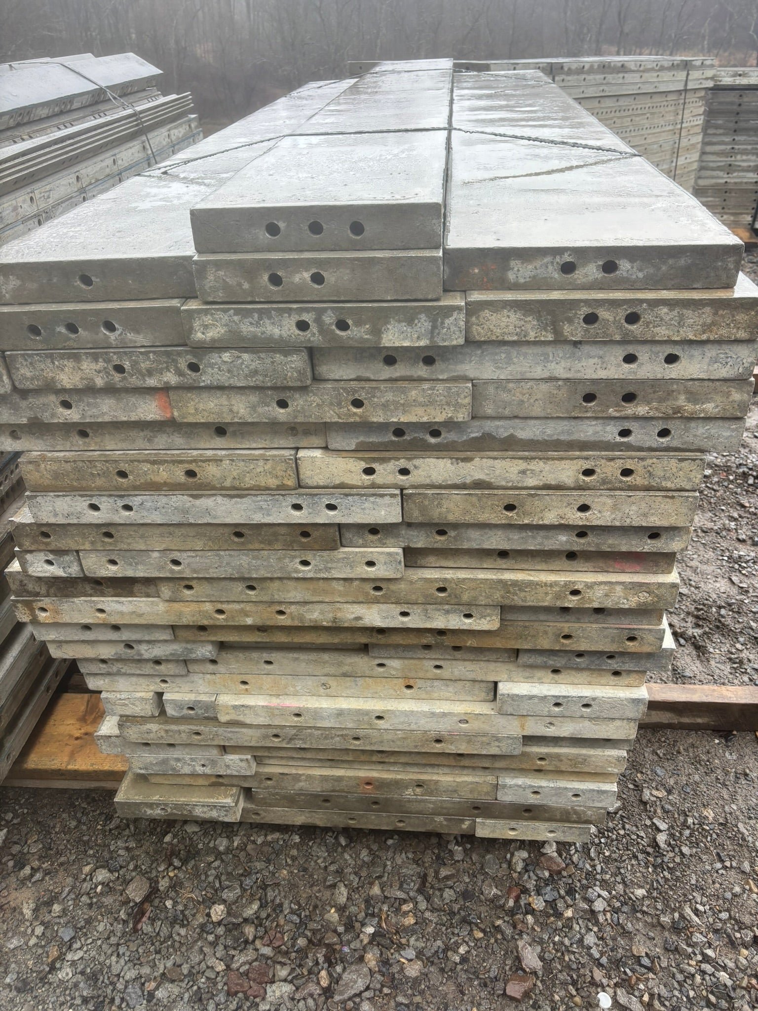 9' Set of Western Elite, Smooth Aluminum Concrete Forms