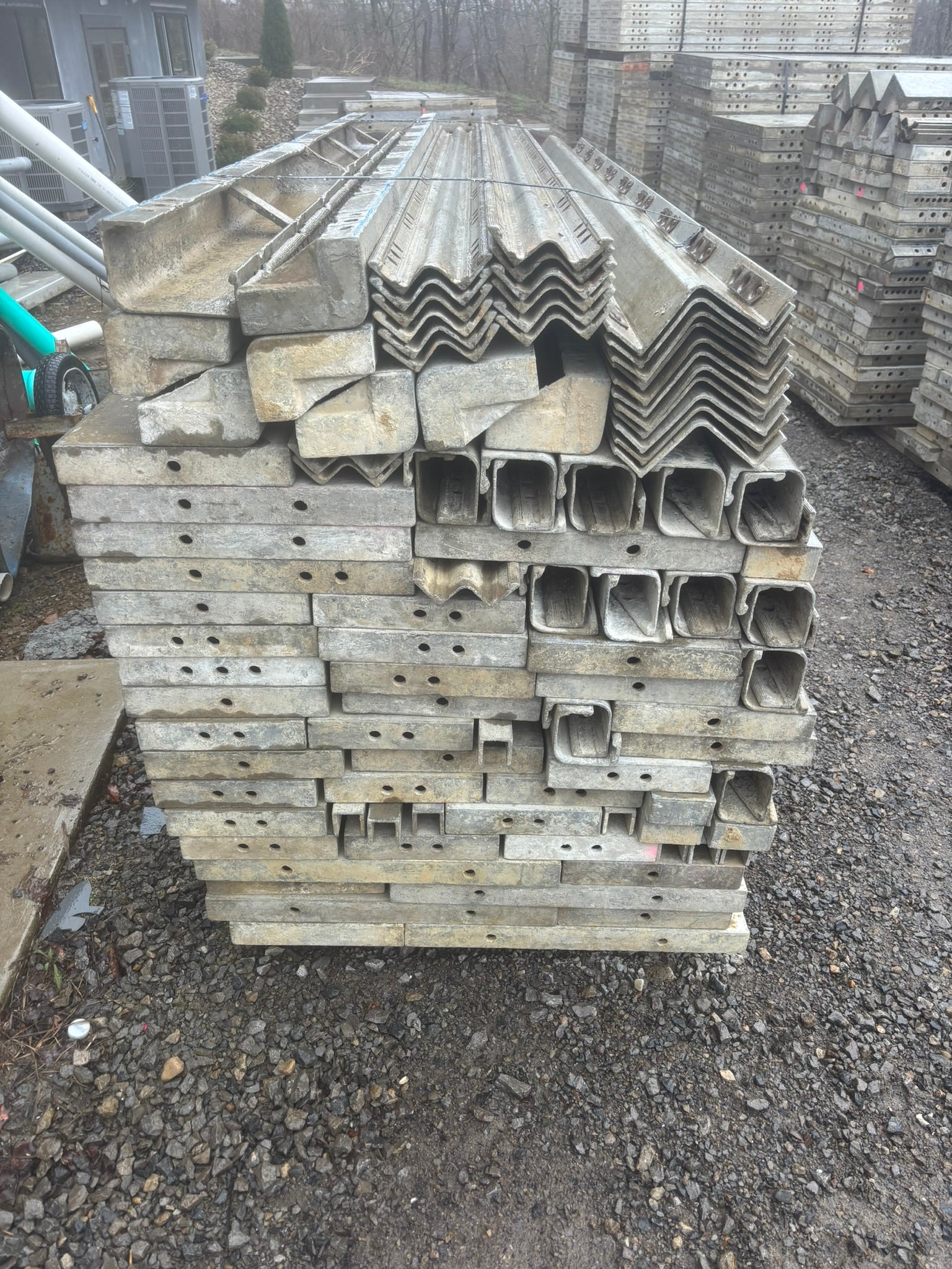 9' Set of Western Elite, Smooth Aluminum Concrete Forms