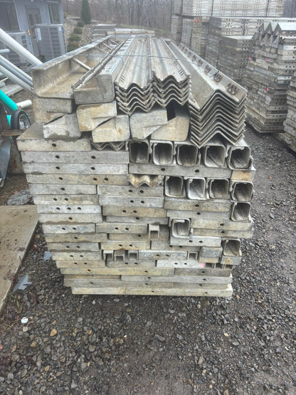 9' Set of Western Elite, Smooth Aluminum Concrete Forms
