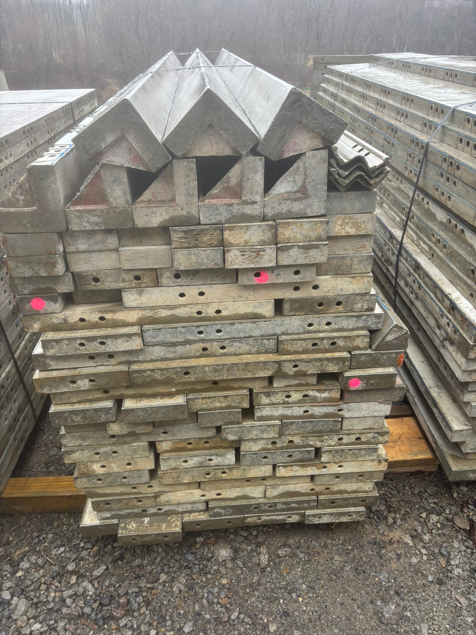 9' Set of Western Elite, Smooth Aluminum Concrete Forms