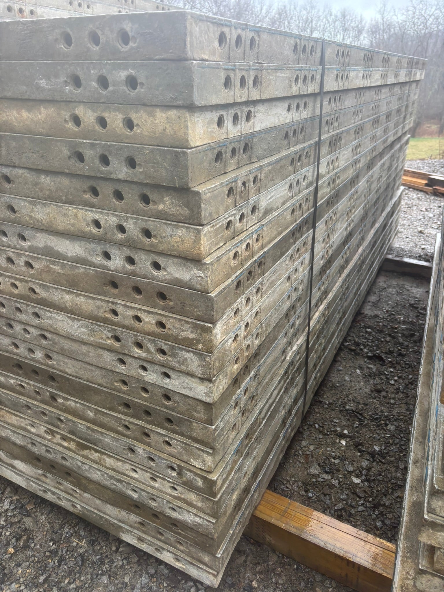 9' Set of Western Elite, Smooth Aluminum Concrete Forms