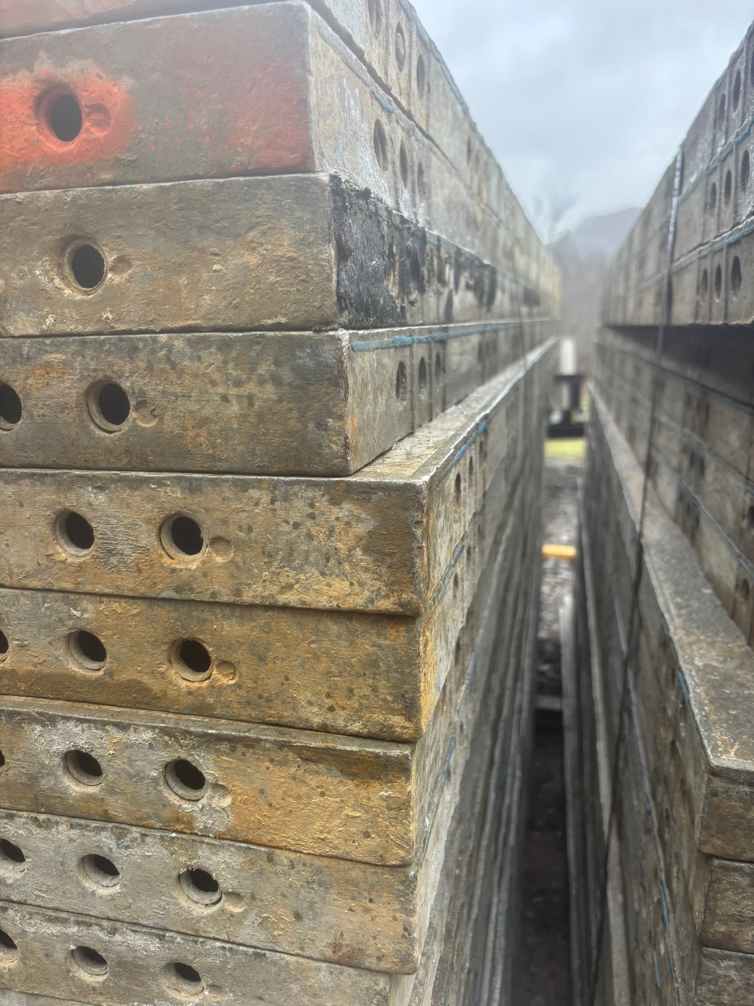 9' Set of Western Elite, Smooth Aluminum Concrete Forms