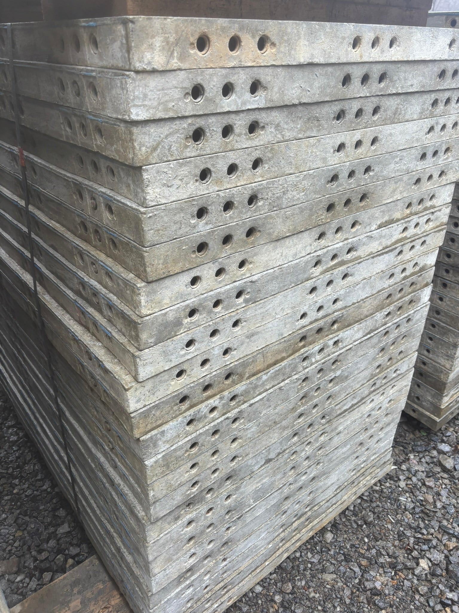 9' Set of Western Elite, Smooth Aluminum Concrete Forms