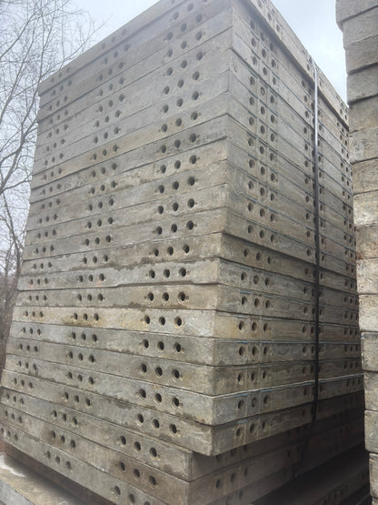 9' Set of Western Elite, Smooth Aluminum Concrete Forms