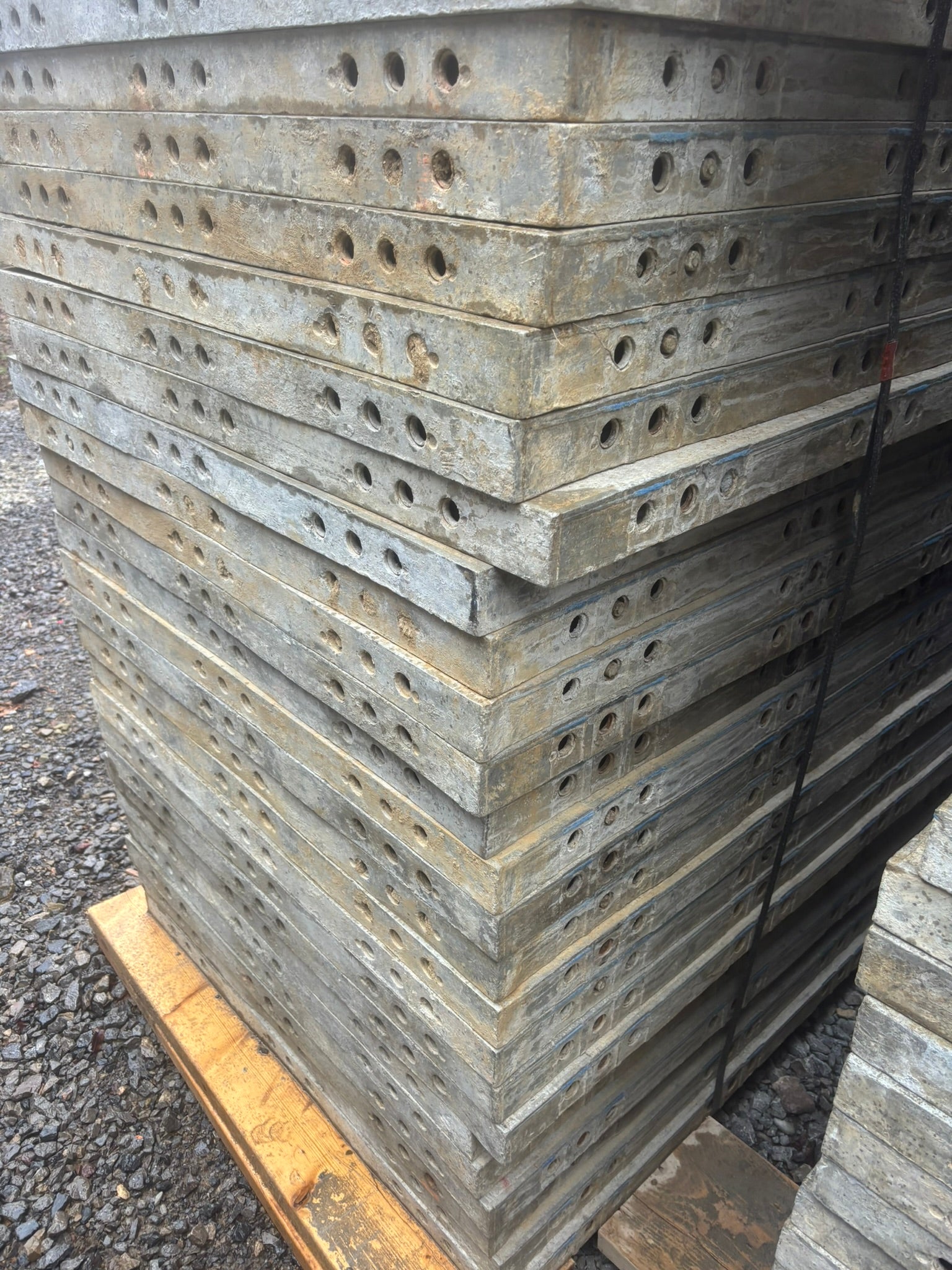 9' Set of Western Elite, Smooth Aluminum Concrete Forms