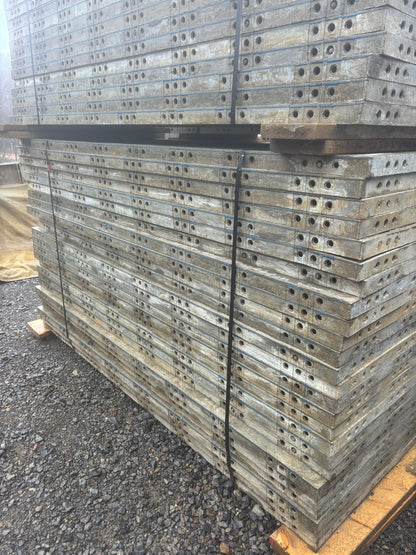 9' Set of Western Elite, Smooth Aluminum Concrete Forms