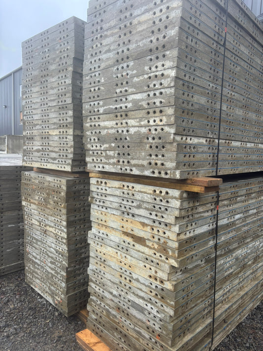 9' Set of Western Elite, Smooth Aluminum Concrete Forms