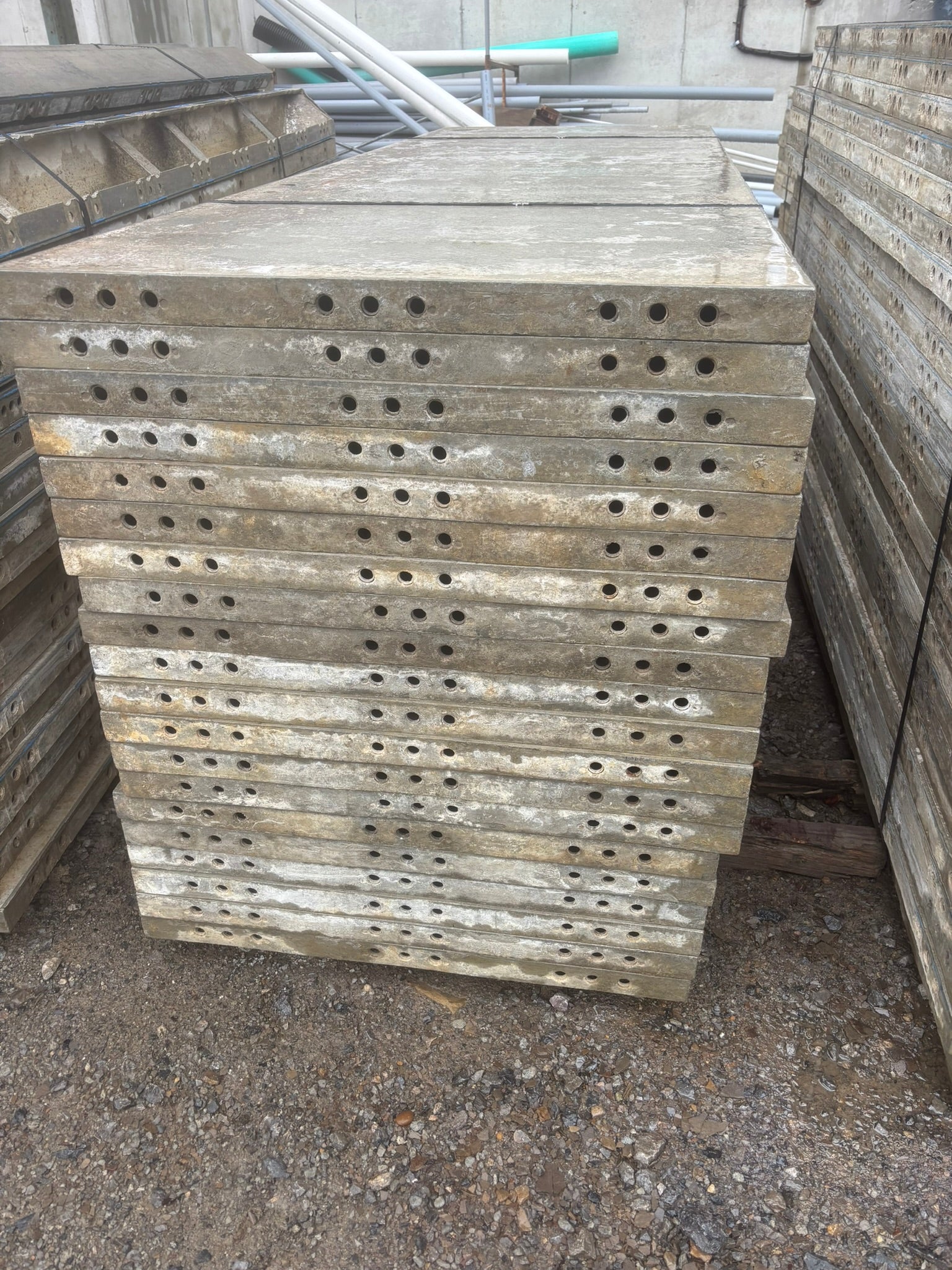 9' Set of Western Elite, Smooth Aluminum Concrete Forms