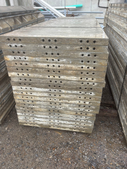 9' Set of Western Elite, Smooth Aluminum Concrete Forms