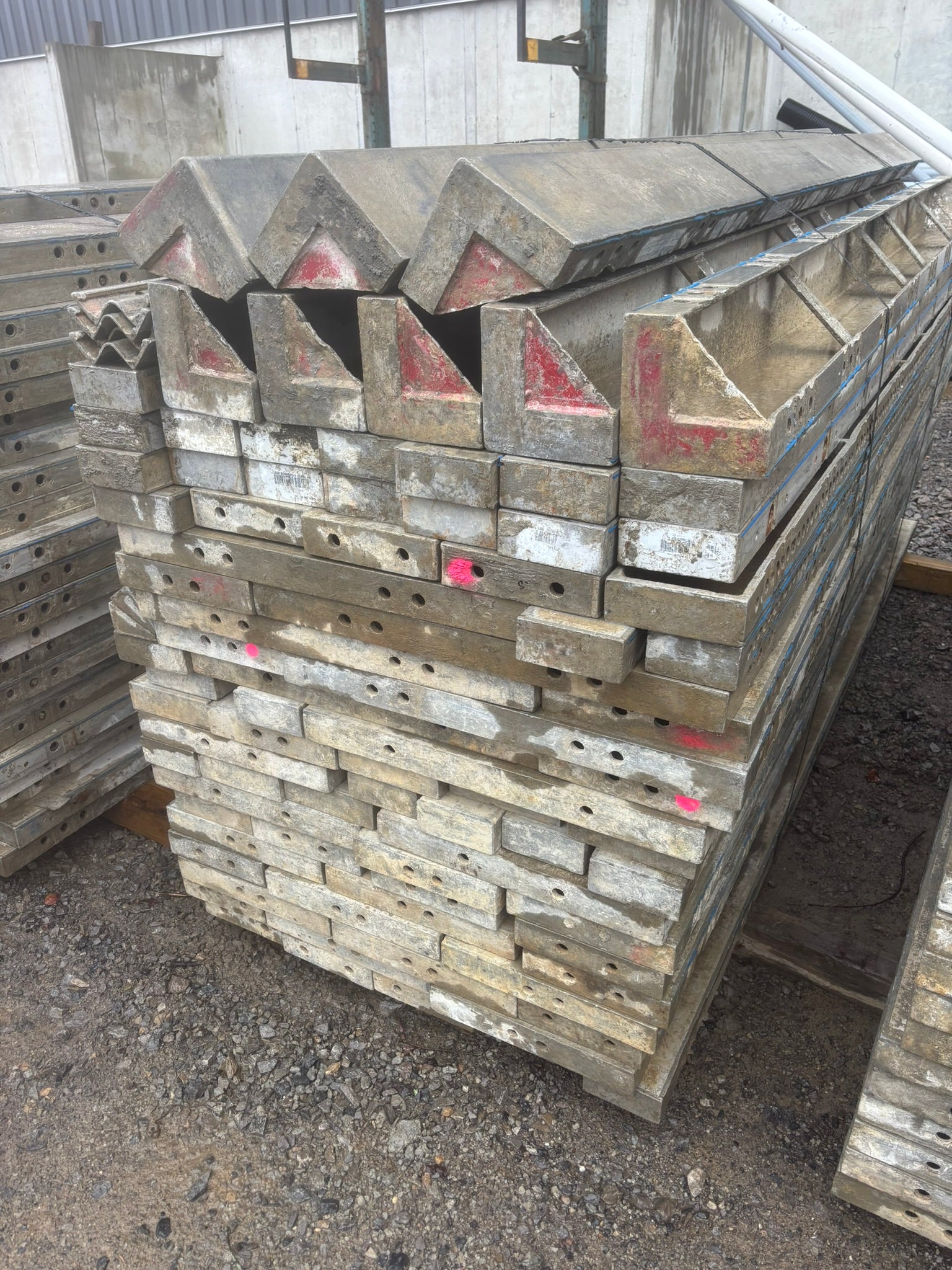 9' Set of Western Elite, Smooth Aluminum Concrete Forms