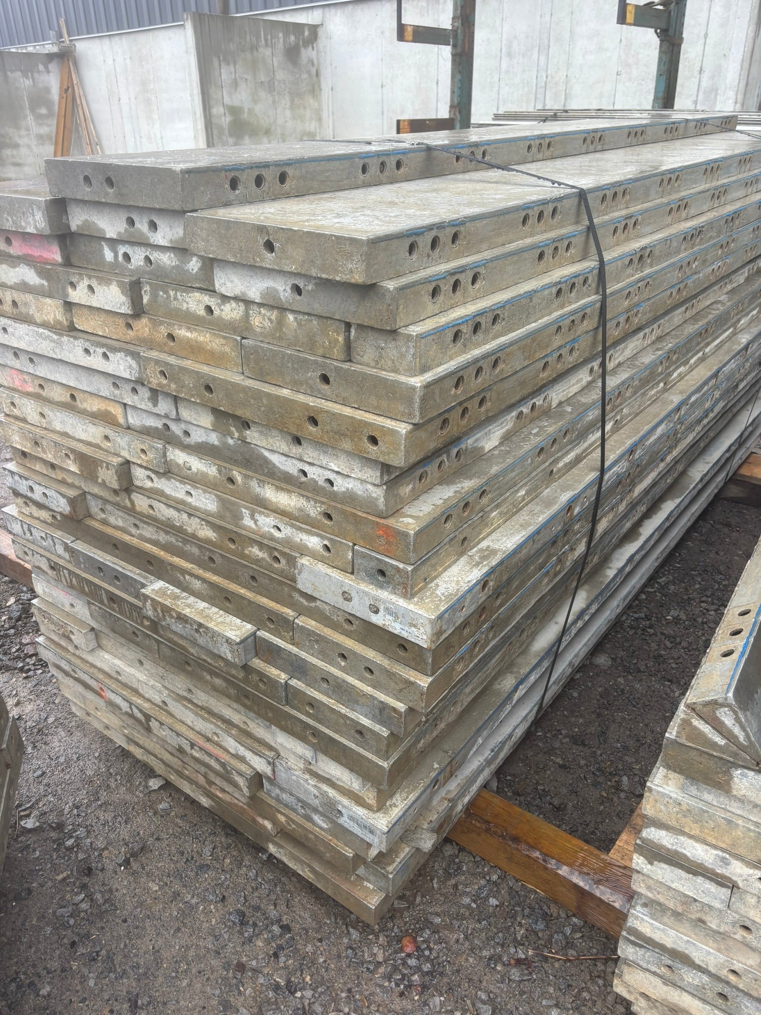 9' Set of Western Elite, Smooth Aluminum Concrete Forms