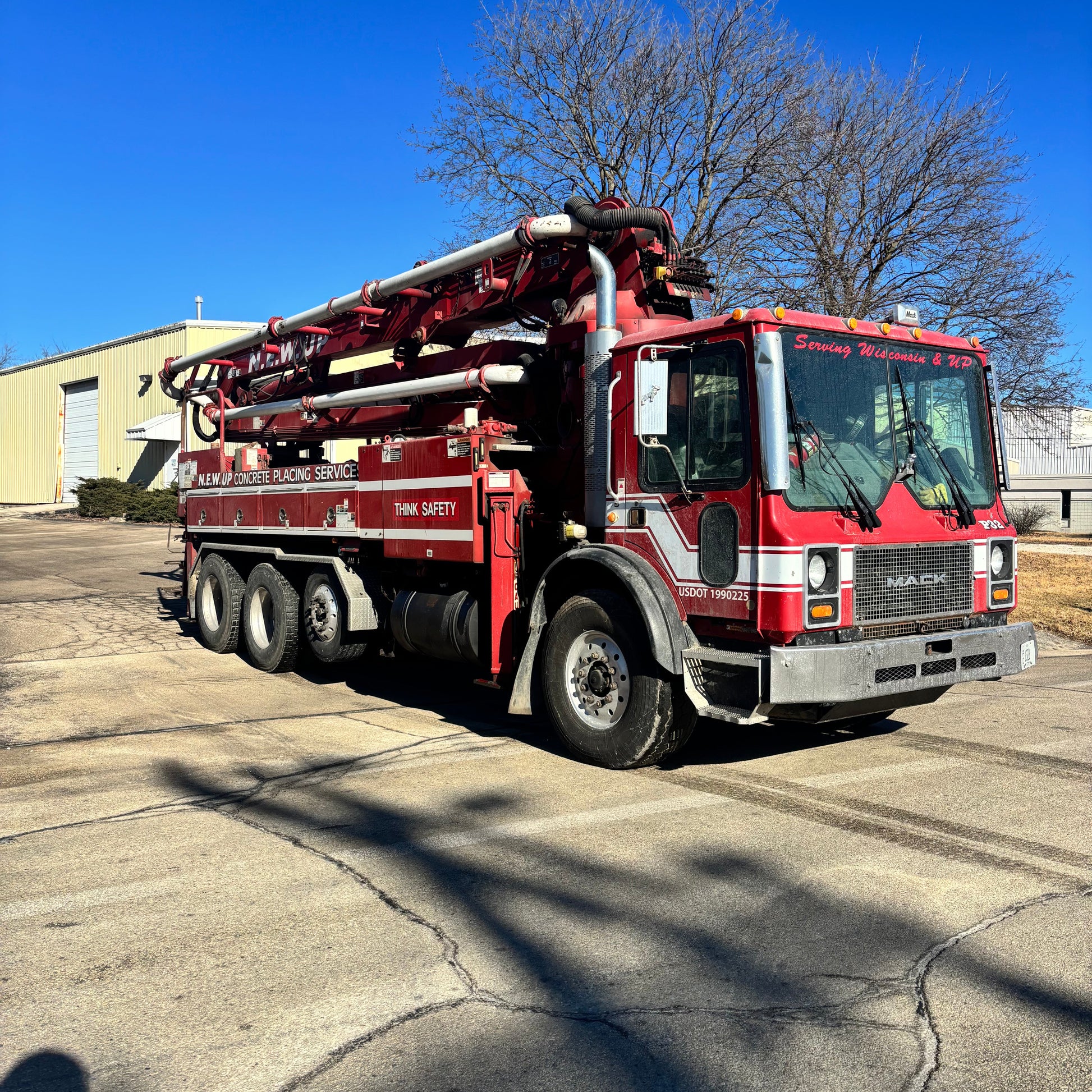 2003 Schwing 32m on 2003 Mack 8x4 Concrete Pump Truck