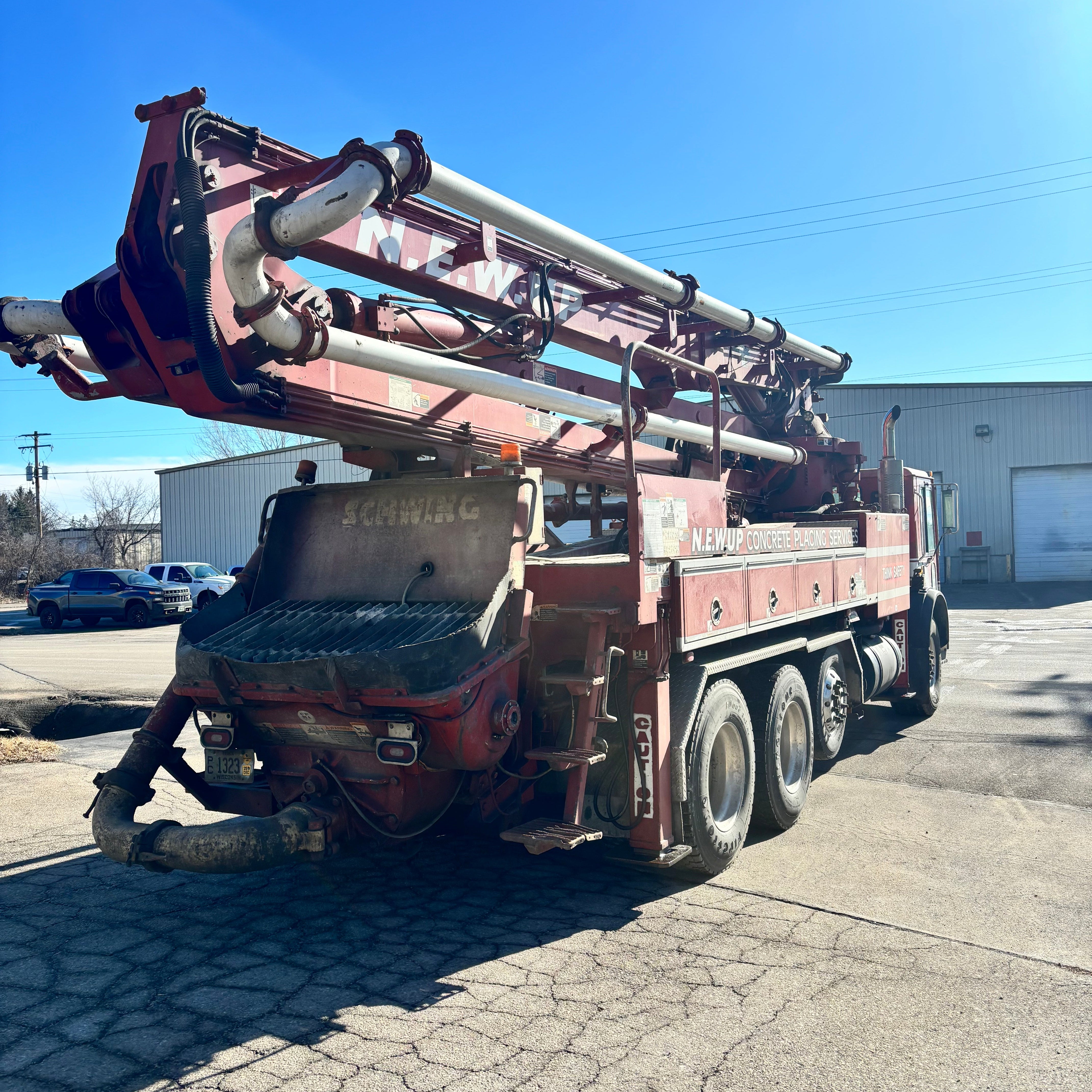 2003 Schwing 32m on 2003 Mack 8x4 Concrete Pump Truck