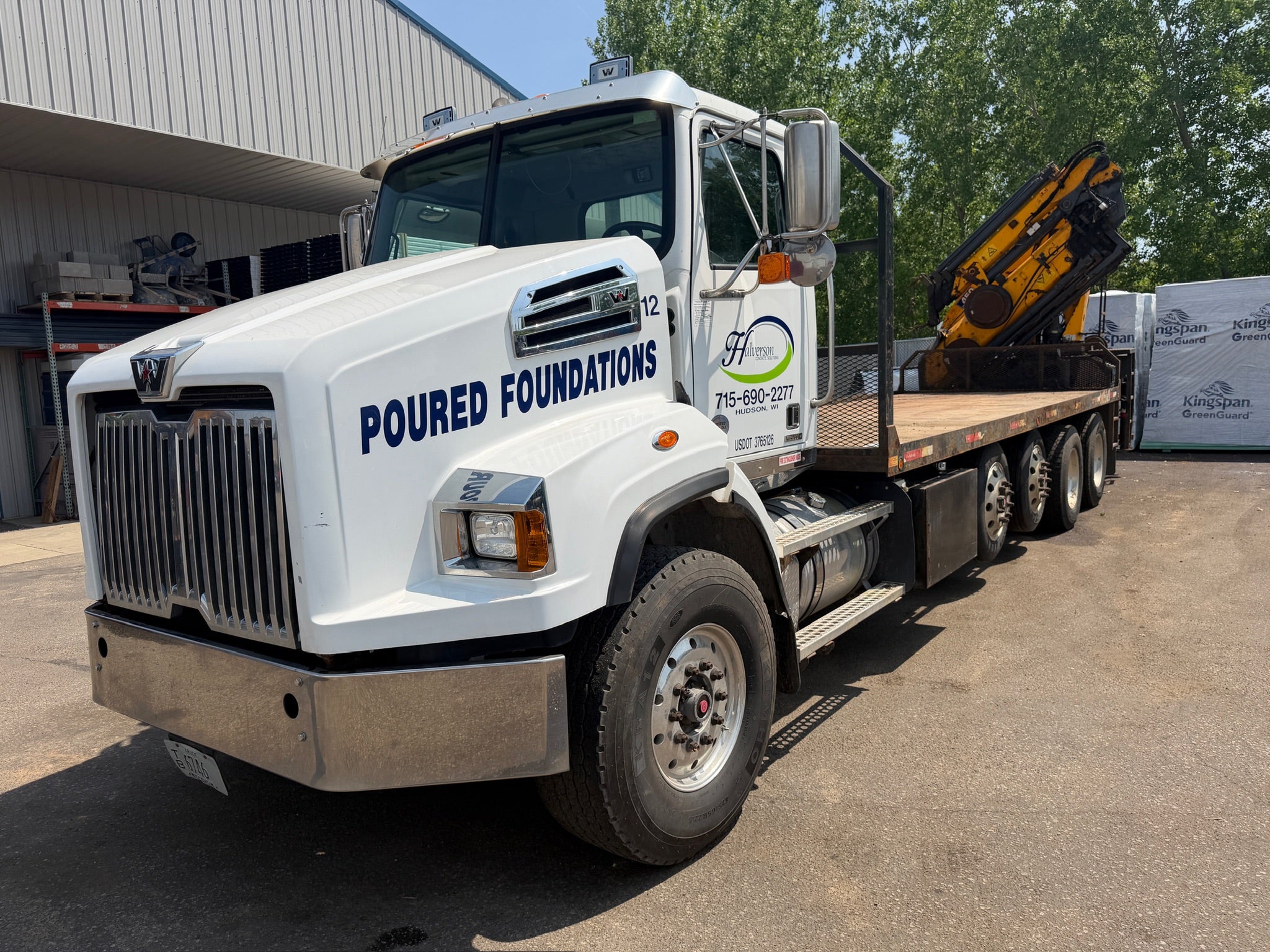 2019 Copma 450.5 Knuckle Boom Mounted on 2020 Western Star 4700SB Truck