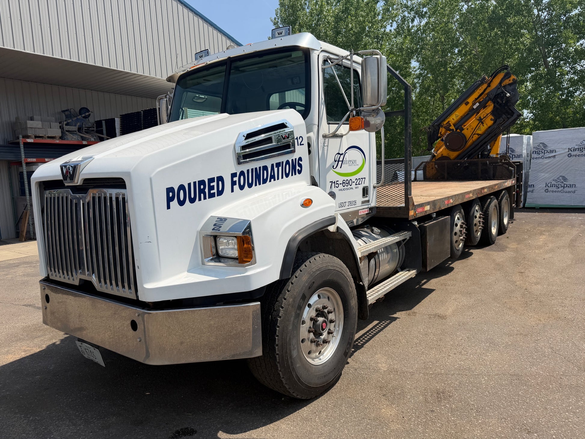 2019 Copma 450.5 Knuckle Boom Mounted on 2020 Western Star 4700SB Truck