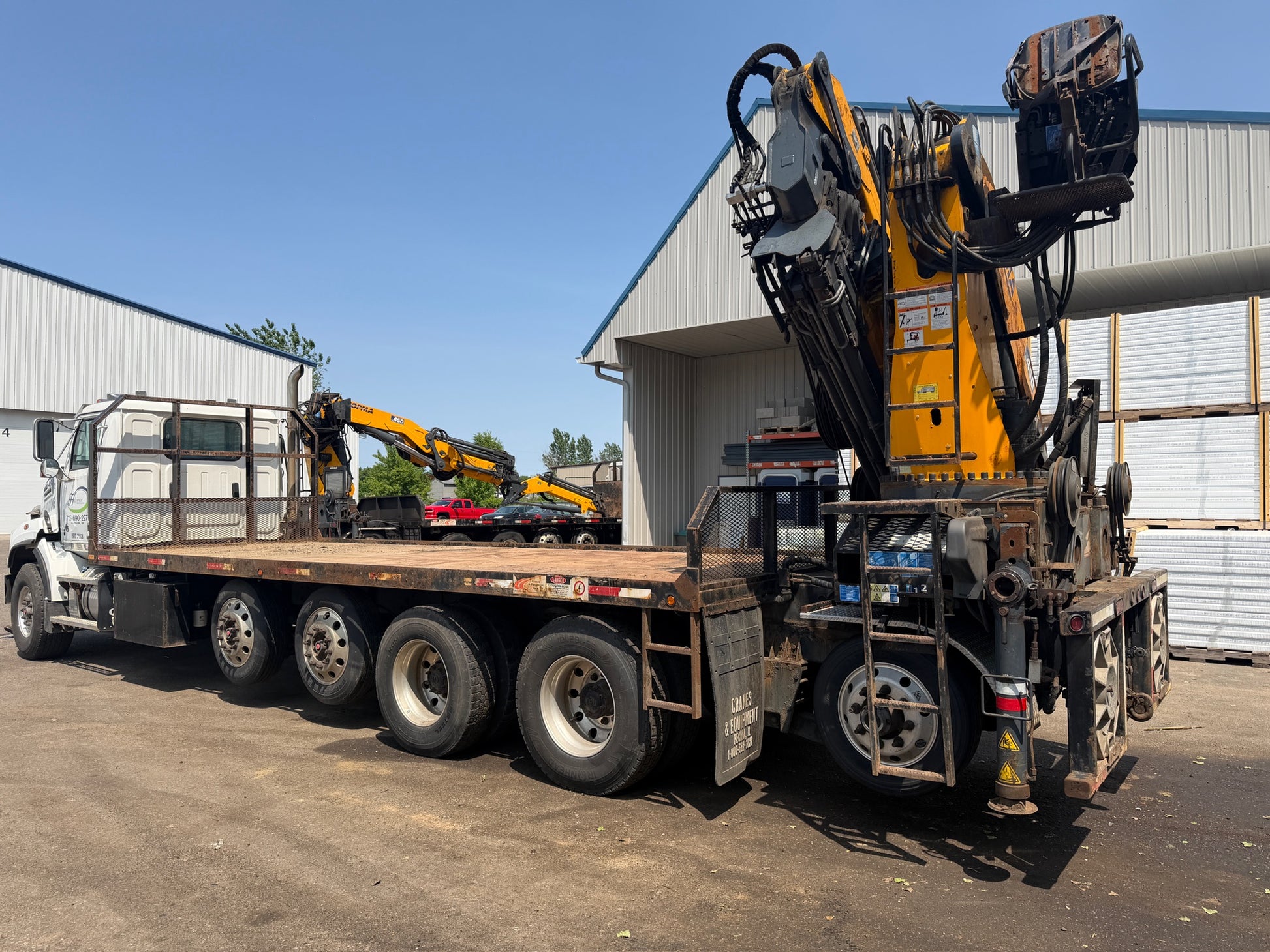 2019 Copma 450.5 Knuckle Boom Mounted on 2020 Western Star 4700SB Truck