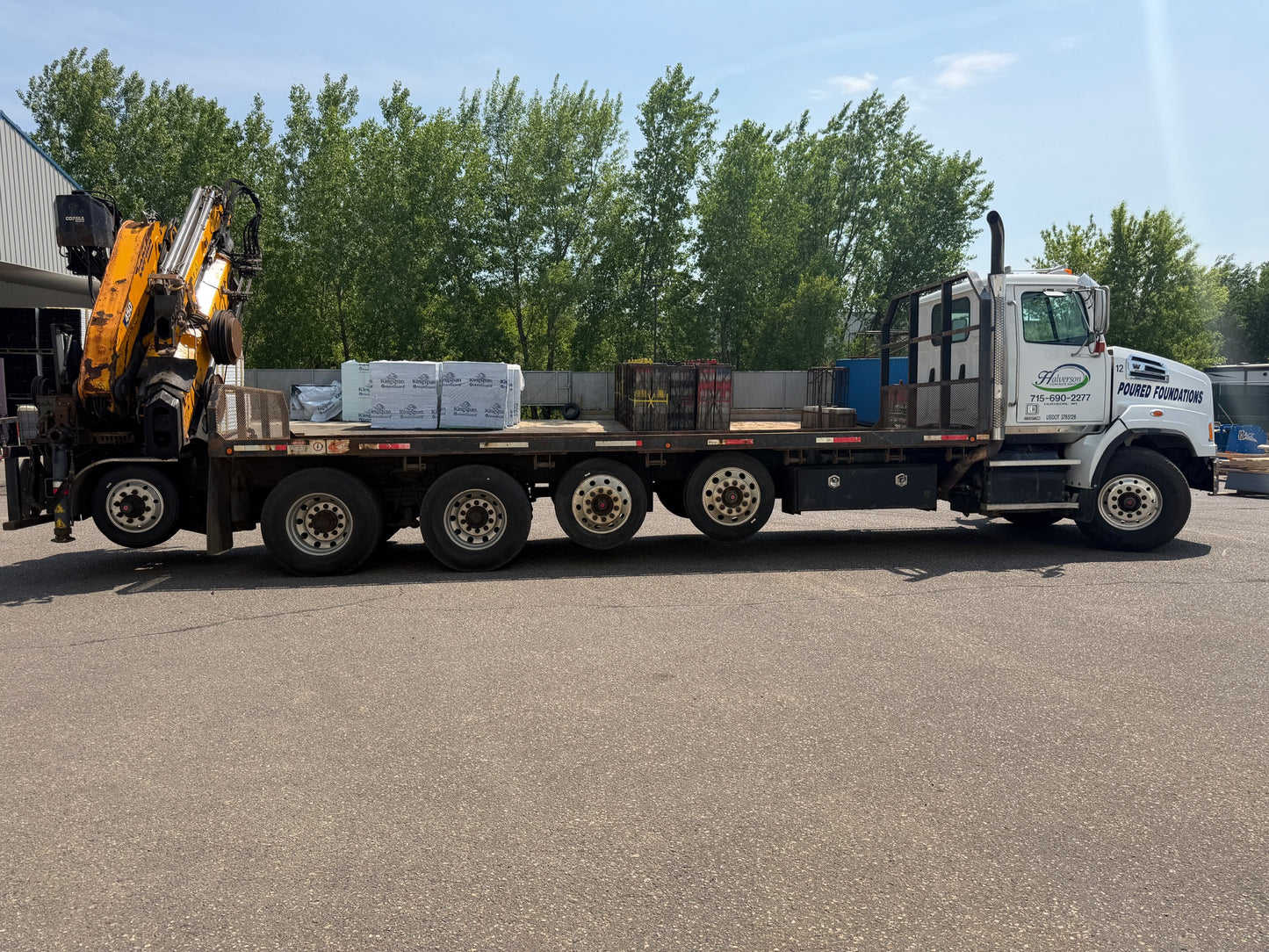 2019 Copma 450.5 Knuckle Boom Mounted on 2020 Western Star 4700SB Truck
